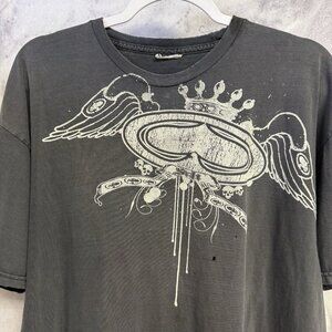 Vintage SRH T Shirt Mens XL Faded Black King Spade KMK Kottonmouth Kings Y2k 90s